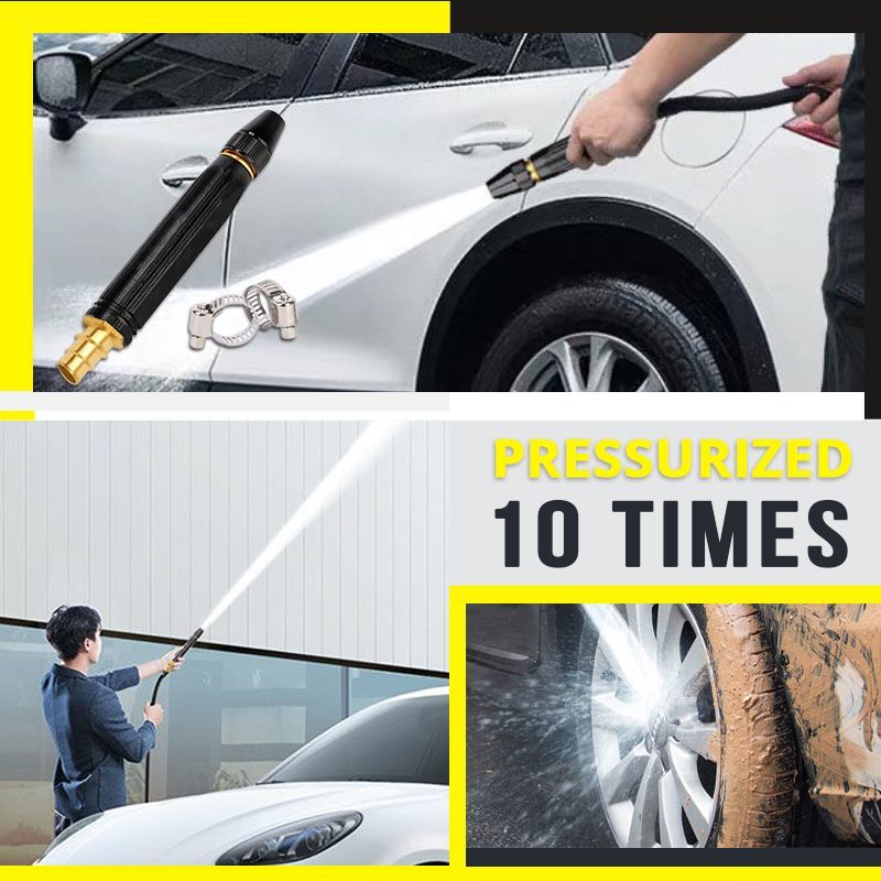 🚿 50% korting – Hogedrukreiniger voor auto’s en de tuin! 💦🚗 10x krachtiger, 8 sproeistanden & uiterst duurzame metalen behuizing