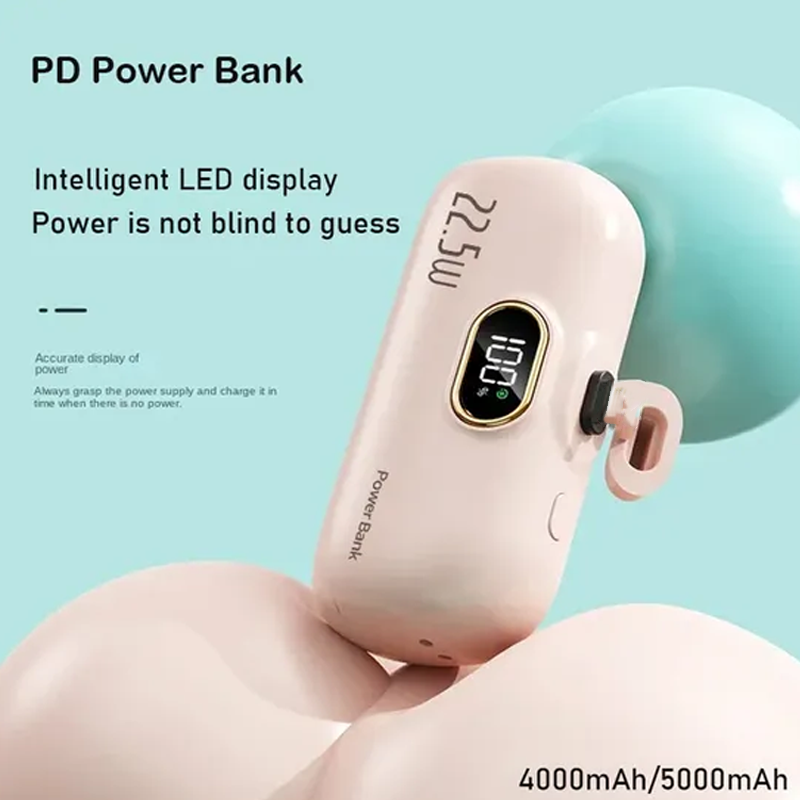5000mAh Mini Portable Charger Power Bank for Phone