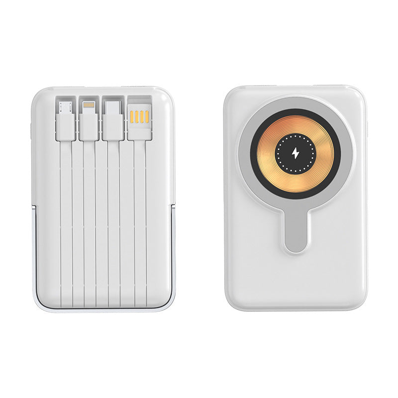 🔥Hot Sale 50% korting🔋Magnetische draadloze powerbank 10000mAh snellader met telefoonhouder
