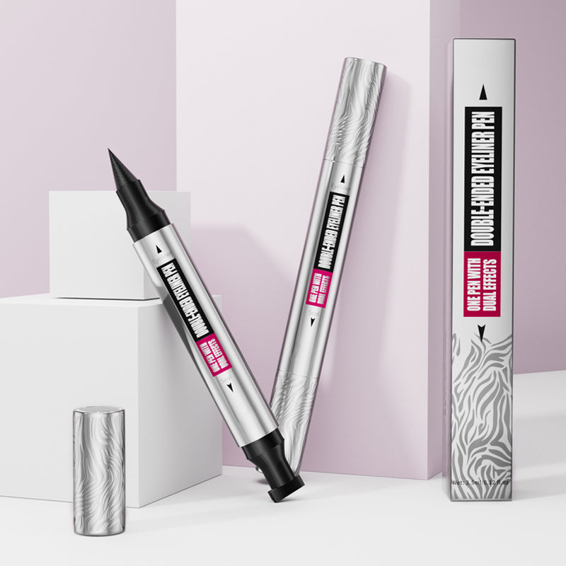 🪽✨Perfecte winged eyeliner met stempel – voor symmetrische cateyes in een oogwenk!👁️