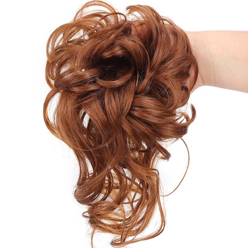 💗LAST DAY - BUY 1 GET 1 FREE💗Messy Curly Hair Bun Scrunchie Extensions