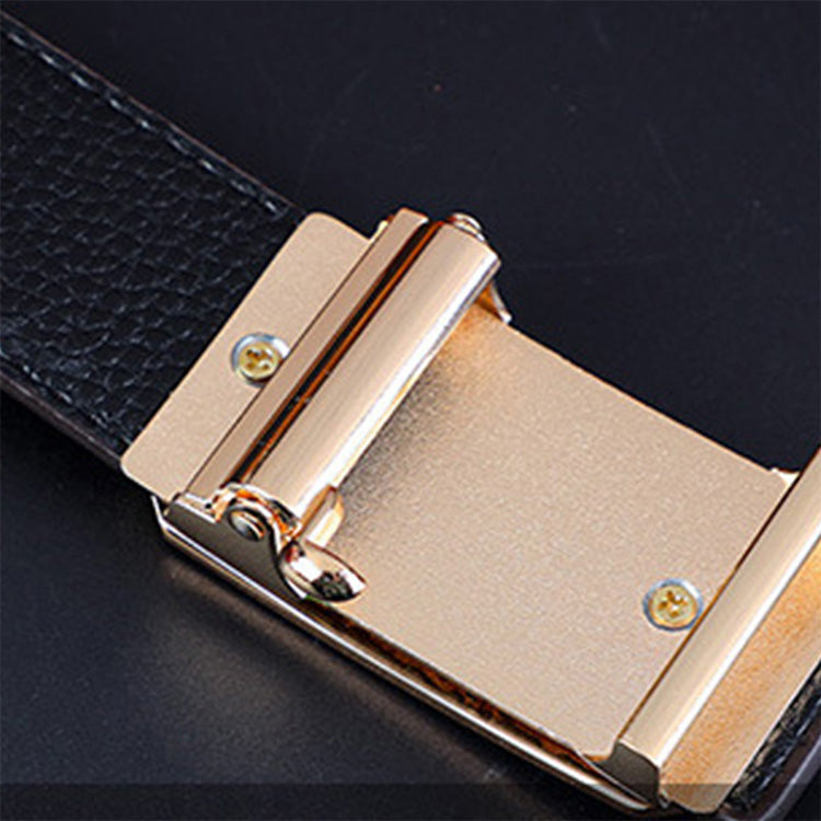 Automatische gesp voor heren met krokodillenpatroon