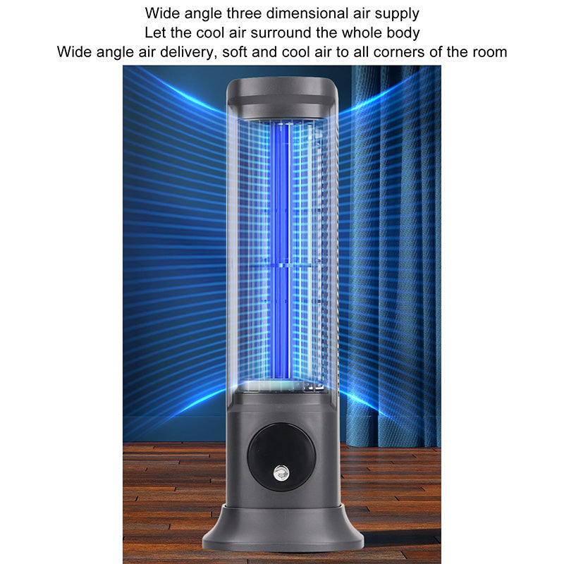 3-standen stille desktop towerventilator