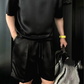 🔥Lichen Two-delige heren: T-shirt en shorts in gewone kleuren
