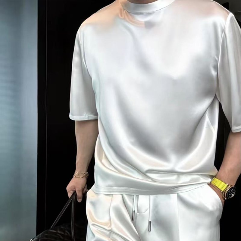 🔥Lichen Two-delige heren: T-shirt en shorts in gewone kleuren