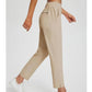 ⏰🎁Hoge elastische broek voor dames met zakken met ritssluiting