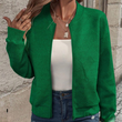 Casual modieuze damesvest met ritssluiting