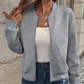 Casual modieuze damesvest met ritssluiting