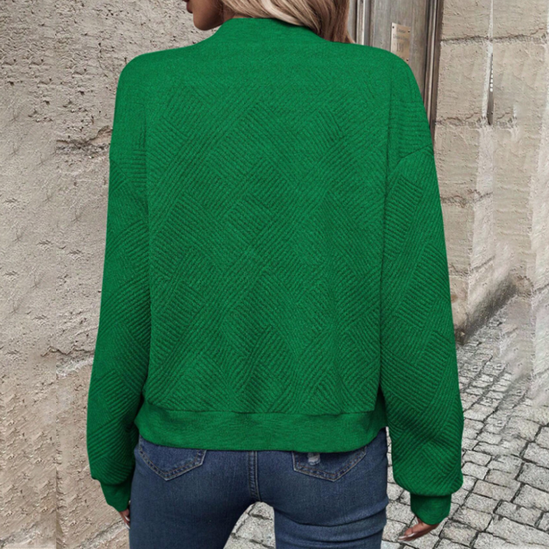 Casual modieuze damesvest met ritssluiting