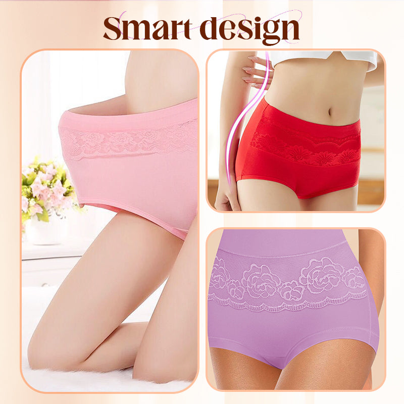 😍 Koop 1 en krijg 2 gratis😍Damesonderbroek met hoge taille in grote maten