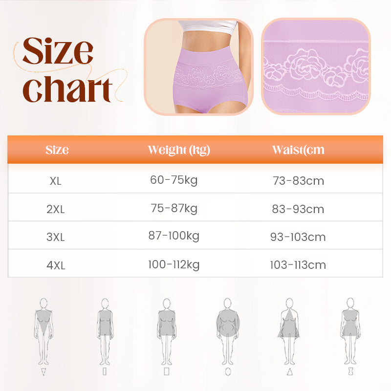 😍 Koop 1 en krijg 2 gratis😍Damesonderbroek met hoge taille in grote maten