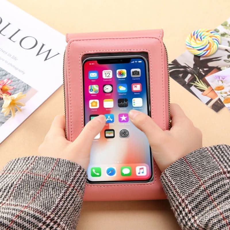 ✨️SPECIALE AANBIEDING 2026 - 52% KORTING👜 📱Dames messengerbag met touchscreen – Smartphone opladen, antidiefstal & waterbestendig