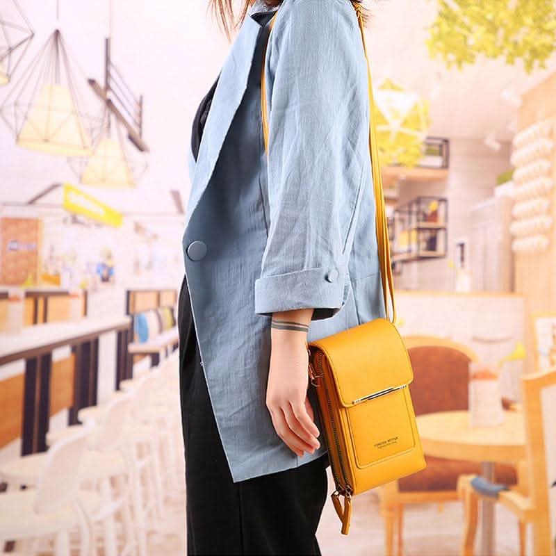 ✨️SPECIALE AANBIEDING 2026 - 52% KORTING👜 📱Dames messengerbag met touchscreen – Smartphone opladen, antidiefstal & waterbestendig