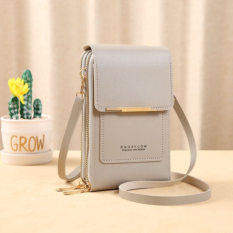 ✨️SPECIALE AANBIEDING 2026 - 52% KORTING👜 📱Dames messengerbag met touchscreen – Smartphone opladen, antidiefstal & waterbestendig
