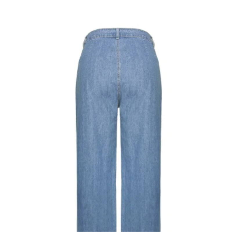 Gewassen casual jeans voor dames