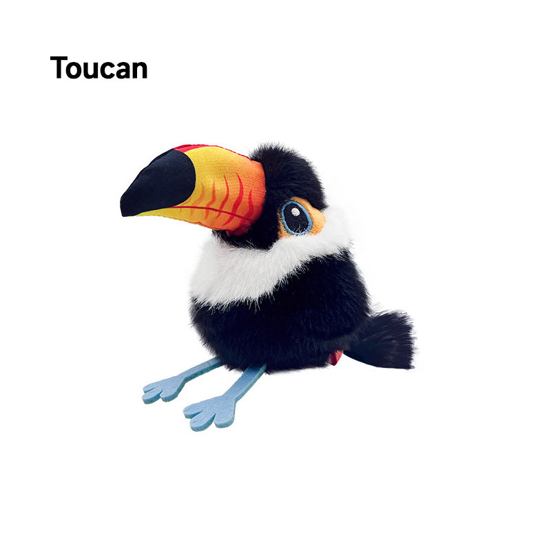 🔥🔥Interactief kattenspeeltje in de vorm van een realistische vogel