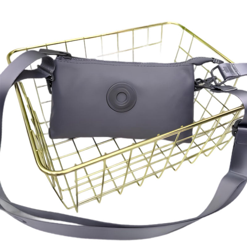 Modieuze crossbodytas met ritssluiting