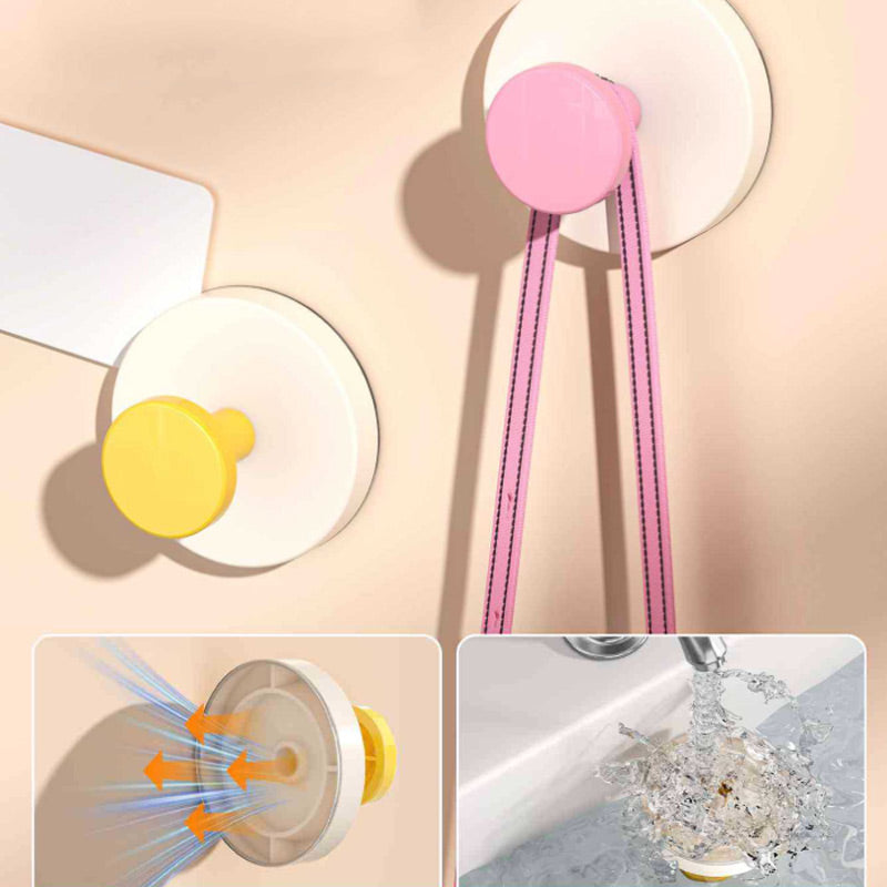 Herbruikbare, heavy-duty zuignaphaakjes zonder boren