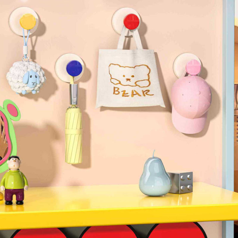 Herbruikbare, heavy-duty zuignaphaakjes zonder boren