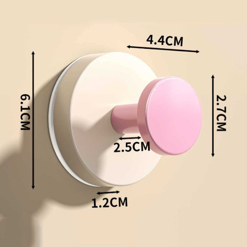 Herbruikbare, heavy-duty zuignaphaakjes zonder boren