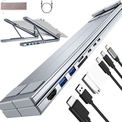 🔥USB-C Dockingstation Laptopstandaard met 4K HDMI💻