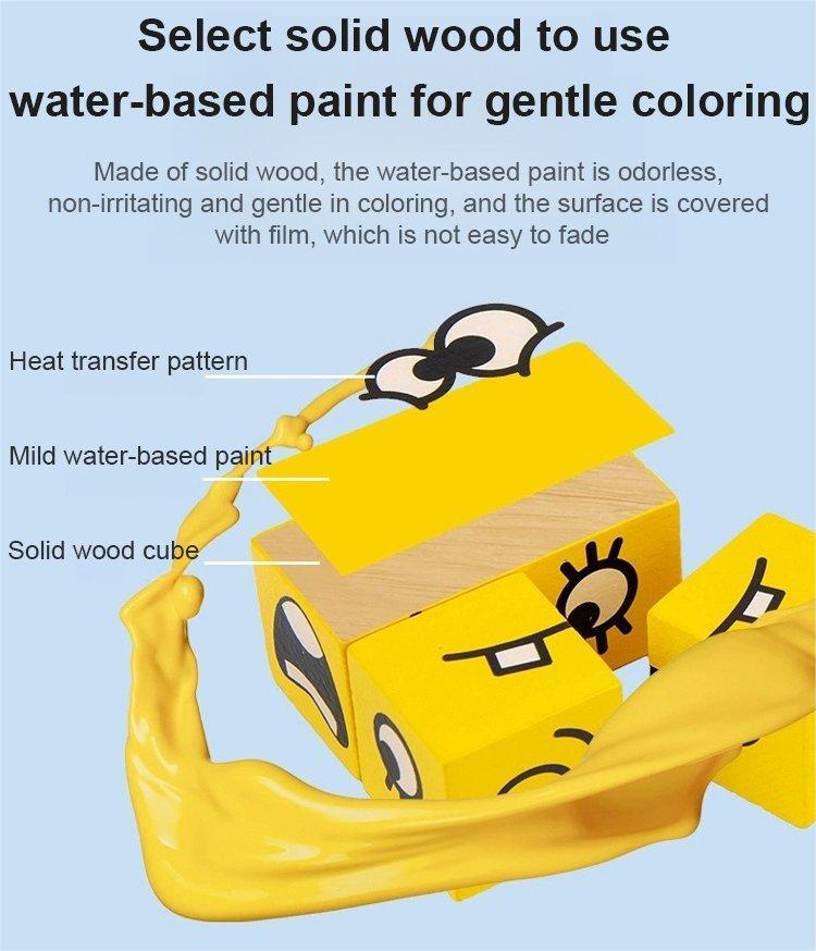 💖HETE VERKOOP 49% KORTING🎁5D Puzzel Educatief Gezichten Veranderend Spel - Interactieve Familie Activiteit met Draaiende Gezichten voor Creatief Leren🧩