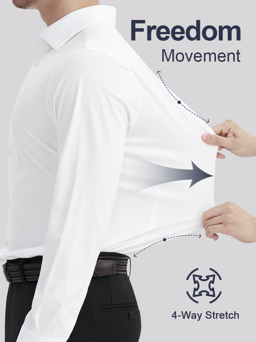 Heren TriProof Stretch Strijkvrije Overhemden