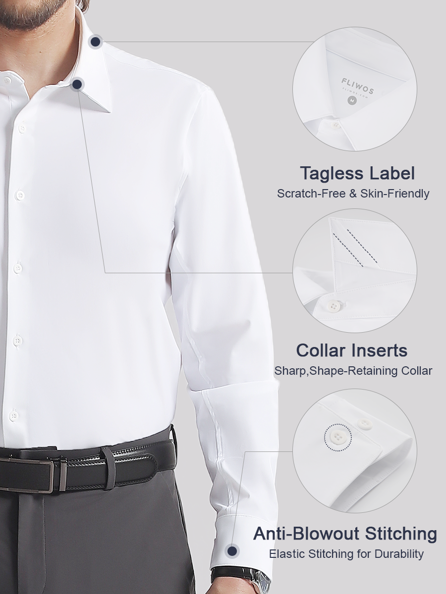 Heren TriProof Stretch Strijkvrije Overhemden