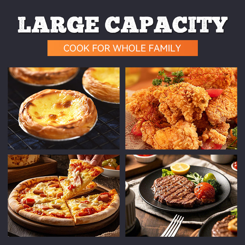 🔥50%  korting - TOP AANBIEDING🍳🍗 Multifunctionele Airfryer met kijkvenster en touchscreen | Gratis verzending✈️