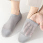 Heren sokken in effen kleur, ademend mesh