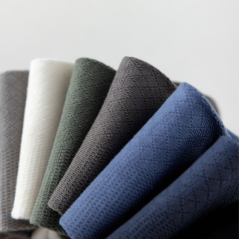 Heren sokken in effen kleur, ademend mesh