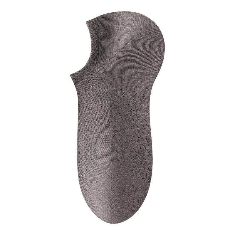 Heren sokken in effen kleur, ademend mesh