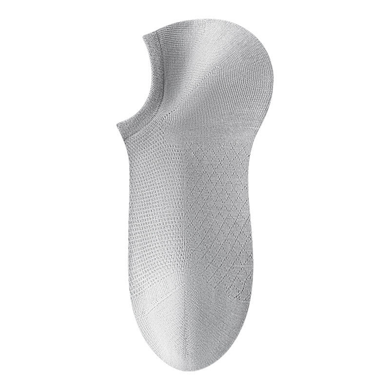 Heren sokken in effen kleur, ademend mesh