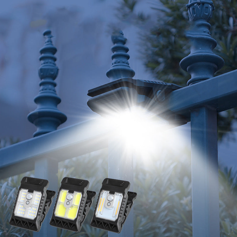 🌿 Solar-clip-lamp met bewegingssensor – Perfect voor in de tuin, op het balkon en op het terras! 🏡✨