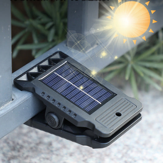 🌿 Solar-clip-lamp met bewegingssensor – Perfect voor in de tuin, op het balkon en op het terras! 🏡✨