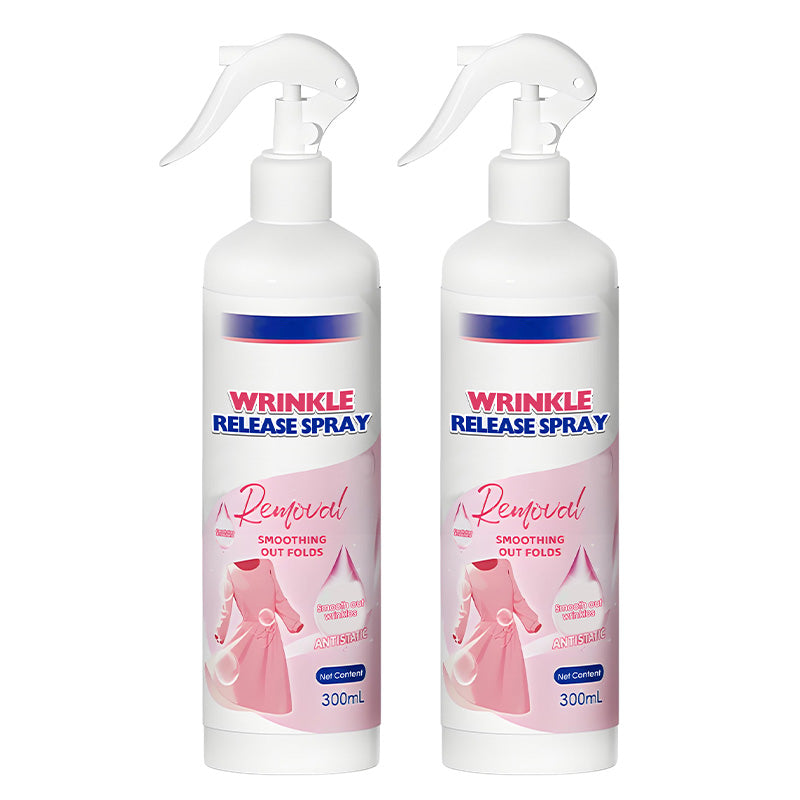 🥳 2026 HOT SALE 🥳💞 50.000+ VERKOCHT! 👔❤️‍🔥Multifunctionele Anti-Rimpelspray | Nieuwe verpakking, meer inhoud!Verwijdert snel kreukels & neutraliseert geuren, geen strijkijzer nodig 👕✨