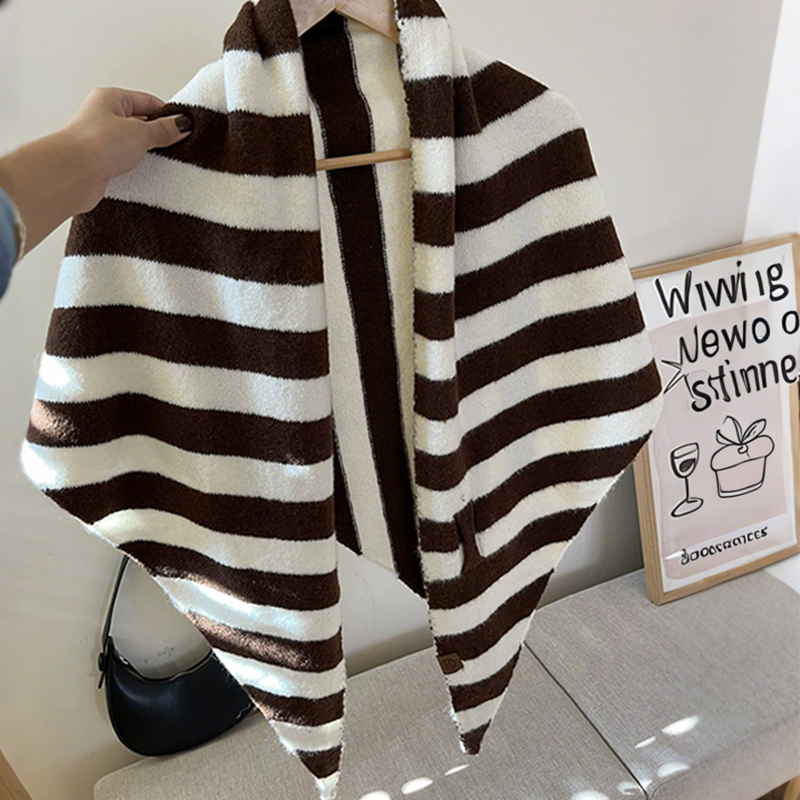 Vrouwen Modieuze Driehoek Sjaal