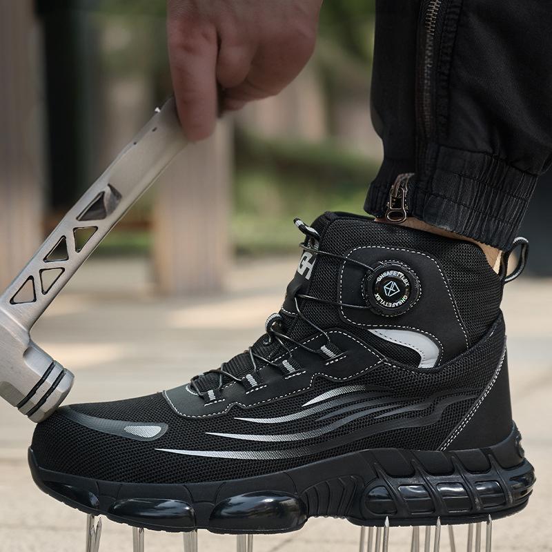 Hoge, prikbestendige veiligheidsschoenen