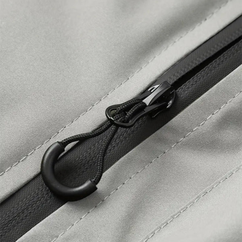 Heren outdoor sportjas in effen kleur