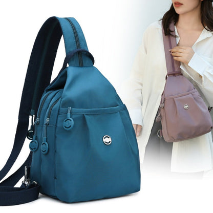 Multi-Pocket Convertible Rugzak & Crossbody Tas