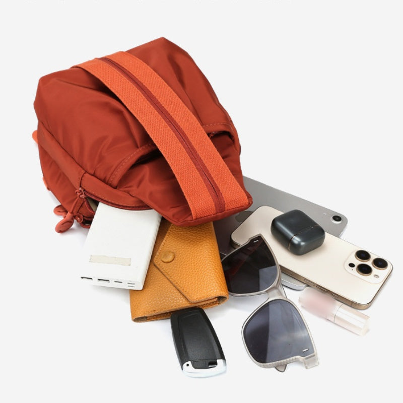 Multi-Pocket Convertible Rugzak & Crossbody Tas