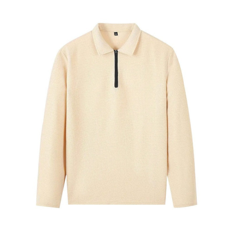 Nu 50% voorjaarskorting💥Wafelstrik Trui & Rechte Broek – Alledaags Comfort Set voor Mannen👕👖Een set die wél comfortabel is, maar niet slonzig