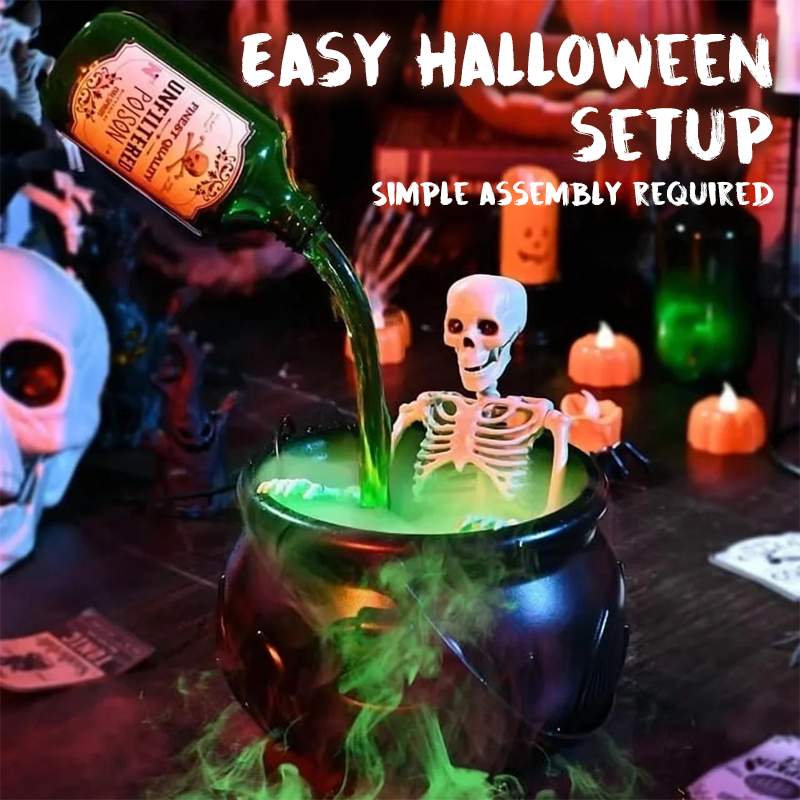 Halloween decoratieve heksenketel