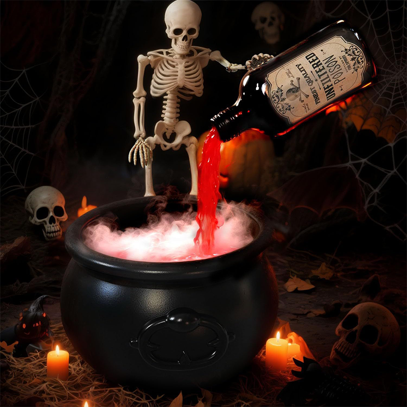 Halloween decoratieve heksenketel