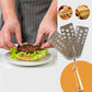 Compacte anti-aanbak drievoudige hamburger spatel