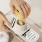 3-in-1 mandoline-snijder met bakje