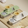 3-in-1 mandoline-snijder met bakje