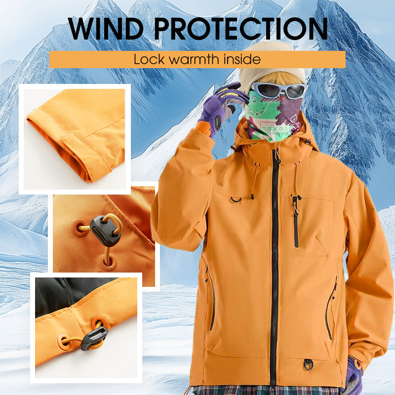 Outdoor Waterdichte Sportjas Met Capuchon – Winddicht, Waterafstotend & Ademend, Perfect Voor Avonturen!