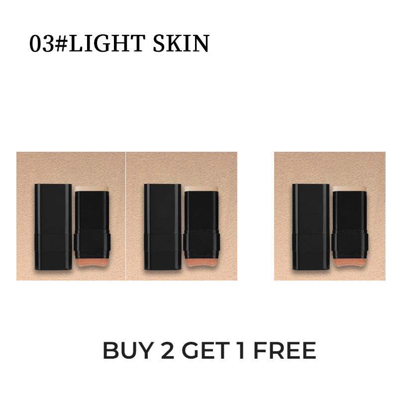 2-in-1 Foundation Stick met Borstel