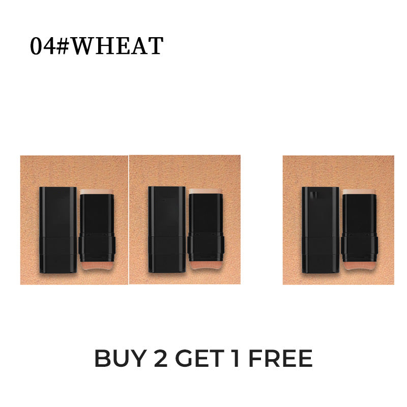 2-in-1 Foundation Stick met Borstel